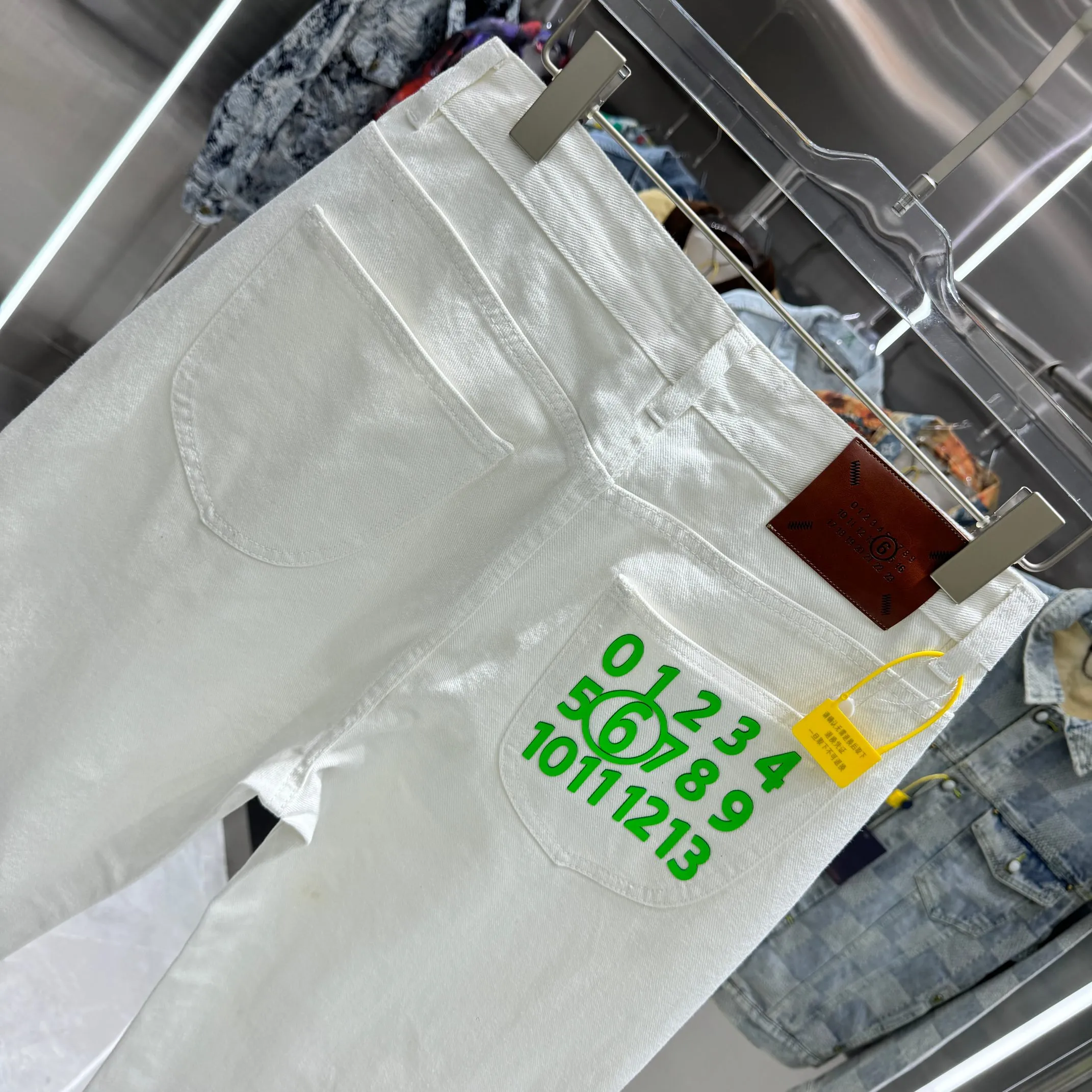 MM 6 25 LOGO ！ ~ ! , ! , Versatile Size：28 30 32 34 36 ：White